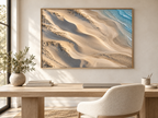 Gilded Dunes | Coastal Abstract