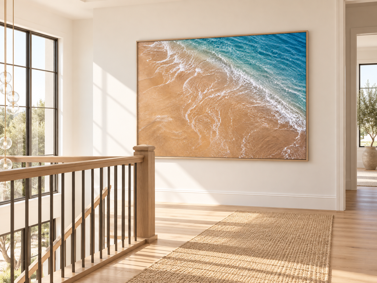 Shore Script | Coastal Abstract