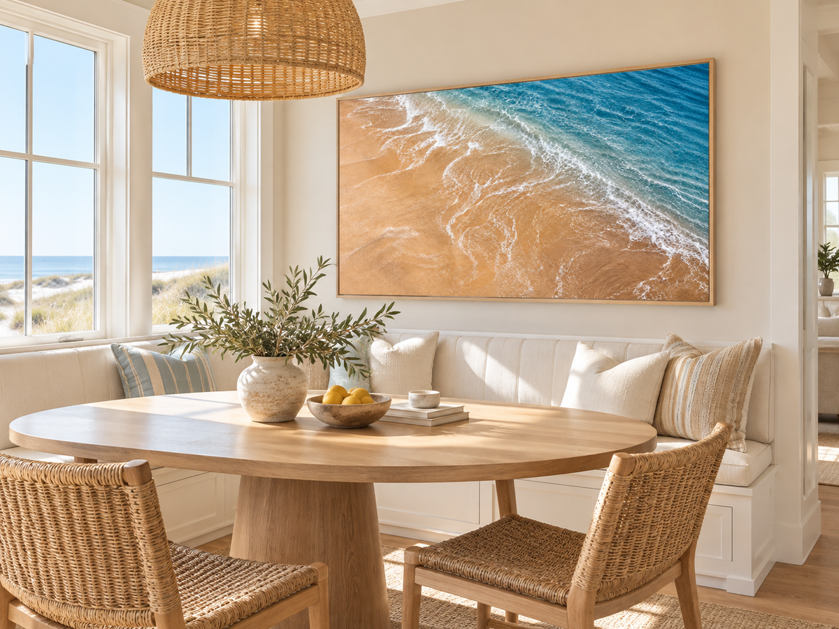 Shore Script | Coastal Abstract
