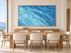 Blue Ocean Current | Coastal Abstract