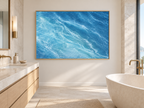 Blue Ocean Current | Coastal Abstract