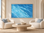 Blue Ocean Current | Coastal Abstract