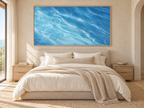 Blue Ocean Current | Coastal Abstract
