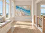 Turquoise Tidal | Coastal Abstract
