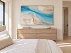 Turquoise Tidal | Coastal Abstract