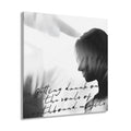 Moody Acrylic Wall Art, Black and White Quote Print, Drunk on Souls Photography