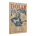 Dolly Parton LIVE ’73 Acrylic Wall Art | Vintage Country Concert Poster