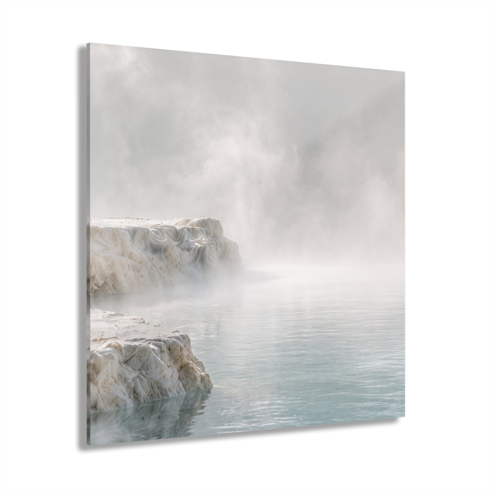 SOFT WATER No. 1 | 4-Piece Acrylic Spa Wall Art Set