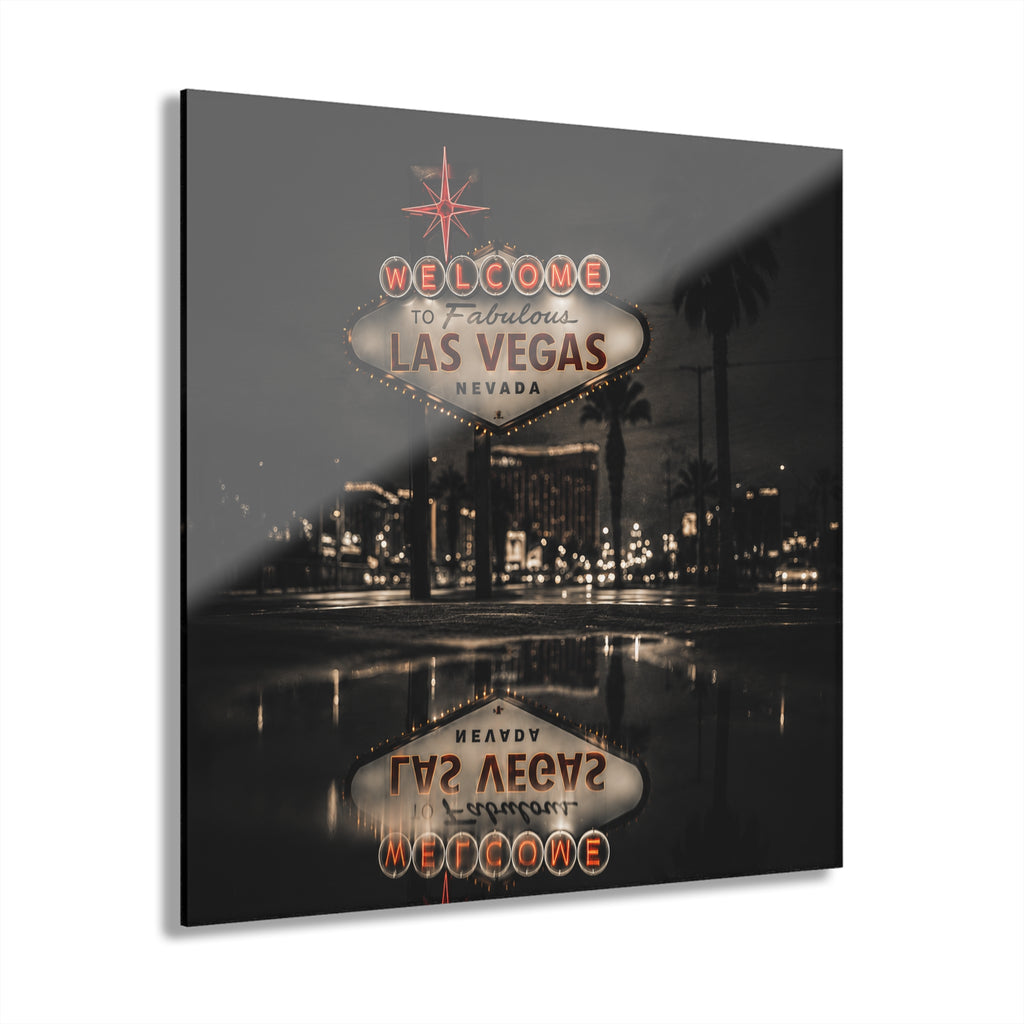 LAS VEGAS No. 1 | 4-Piece Acrylic Wall Art Set