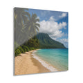 Island Mist No. 4 | 4-Piece Hawaii Wall Art Set