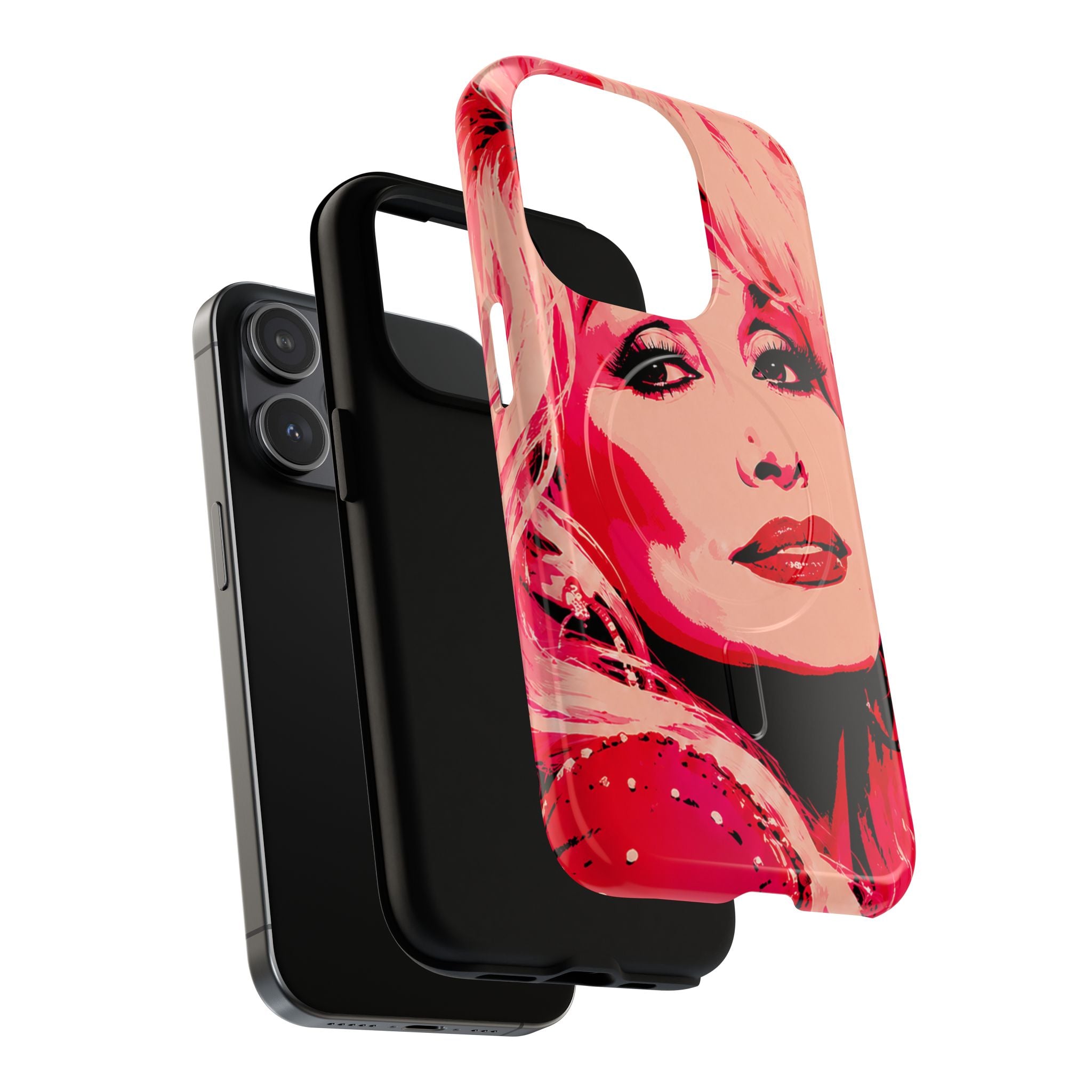 Dolly Parton HOT PINK MagSafe Phone Case