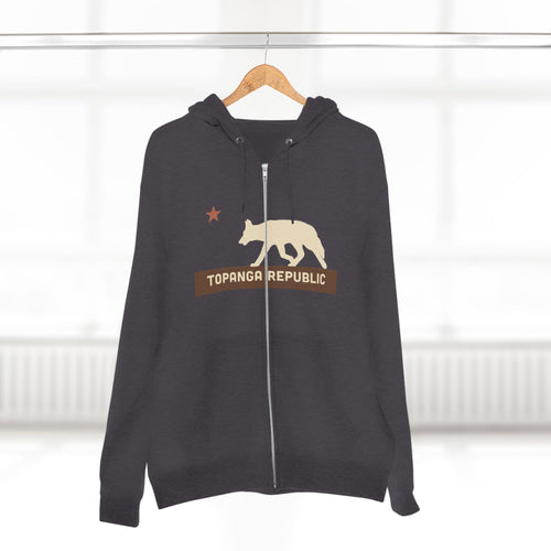 'Old Canyon Road' Zip Hoodie