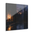 BLUE HOUR No. 3 | 4-Piece Acrylic Spa Wall Art Set