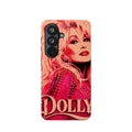 Dolly Parton DOLLY Tough Magnetic Phone Case | Pink Pop Art MagSafe Case