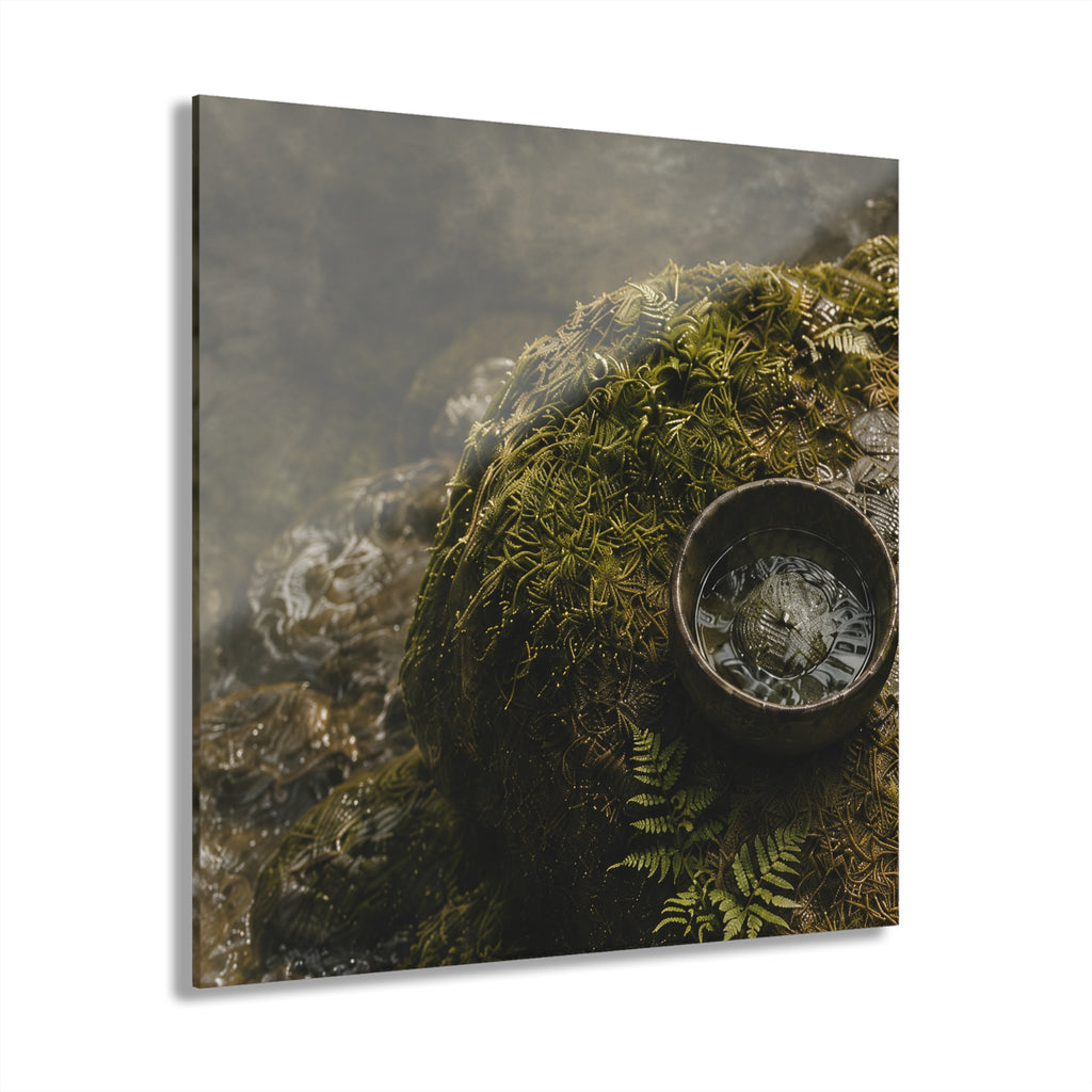 FOREST BATH No. 2 | 4-Piece Acrylic Forest Wall Art Set