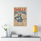 Dolly Parton LIVE ’73 Acrylic Wall Art | Vintage Country Concert Poster