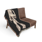 Dolly Parton Rhinestone Cowgirl Woven Blanket | Western Wall Tapestry Throw