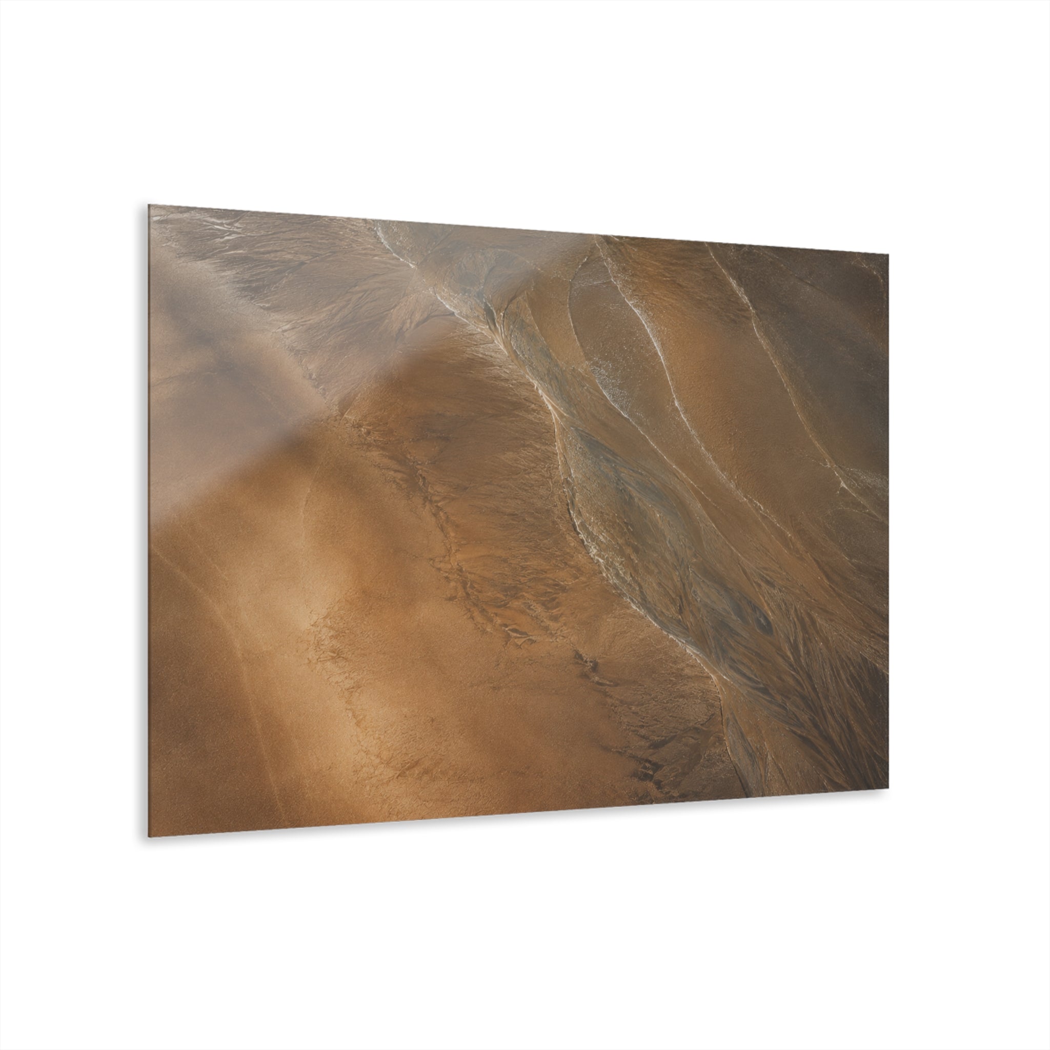 Desert Sands Abstract Acrylic Print (French Cleat)