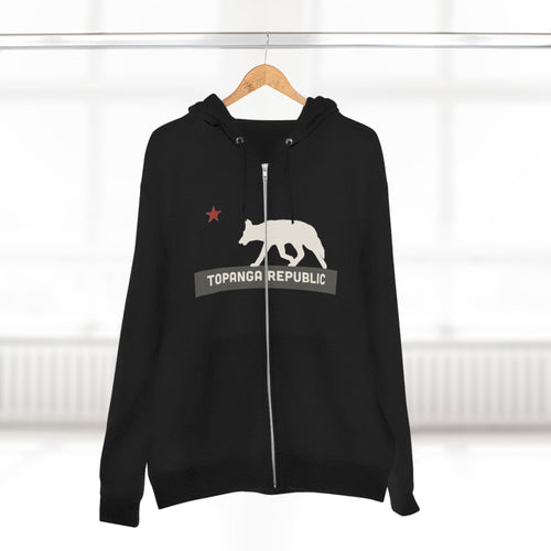 'Topanga Canyon Blvd' Zip Hoodie
