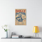 Dolly Parton LIVE ’73 Acrylic Wall Art | Vintage Country Concert Poster