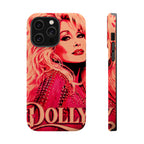 Dolly Parton DOLLY Tough Magnetic Phone Case | Pink Pop Art MagSafe Case