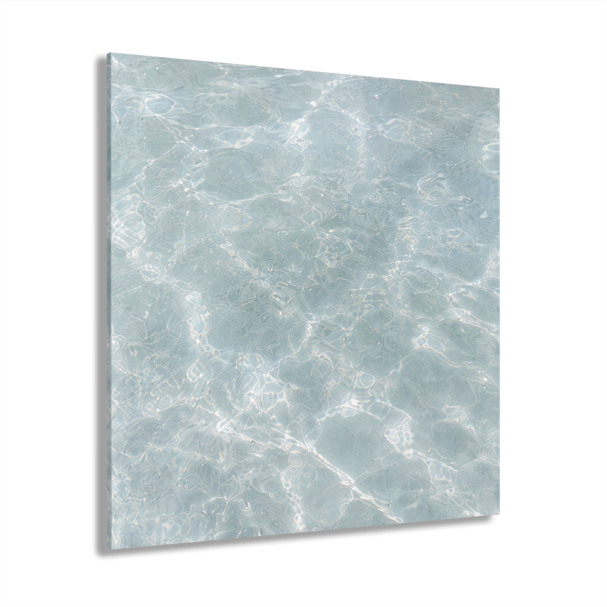 SOFT WATER No. 2 | 4-Piece Acrylic Spa Wall Art Set