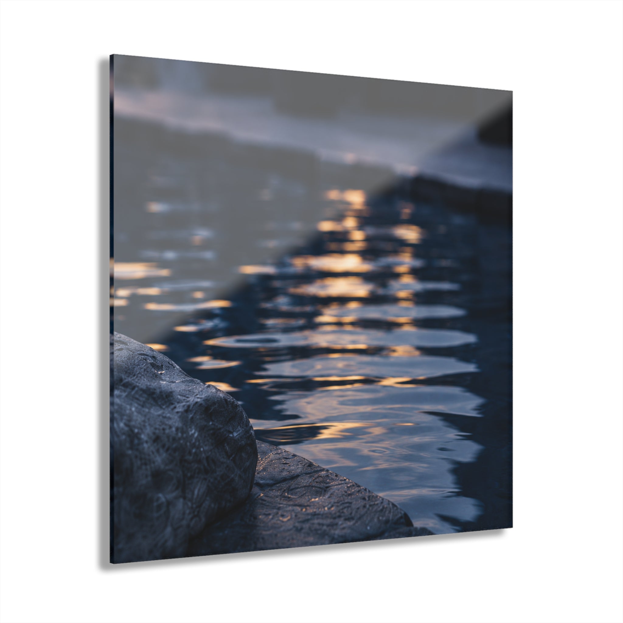 BLUE HOUR No. 1 | 4-Piece Acrylic Spa Wall Art Set