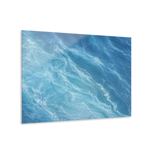 Blue Ocean Current | Coastal Abstract