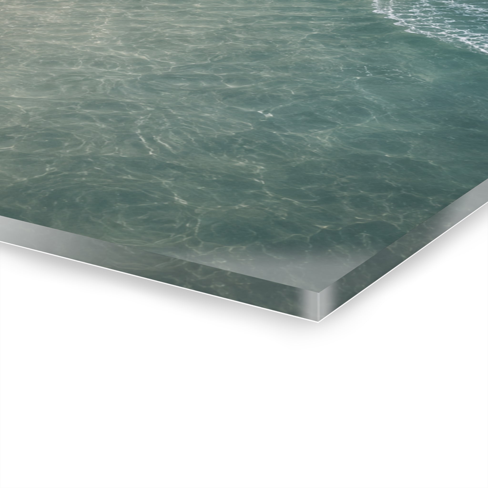 Aerial Ocean Waves Acrylic Wall Art