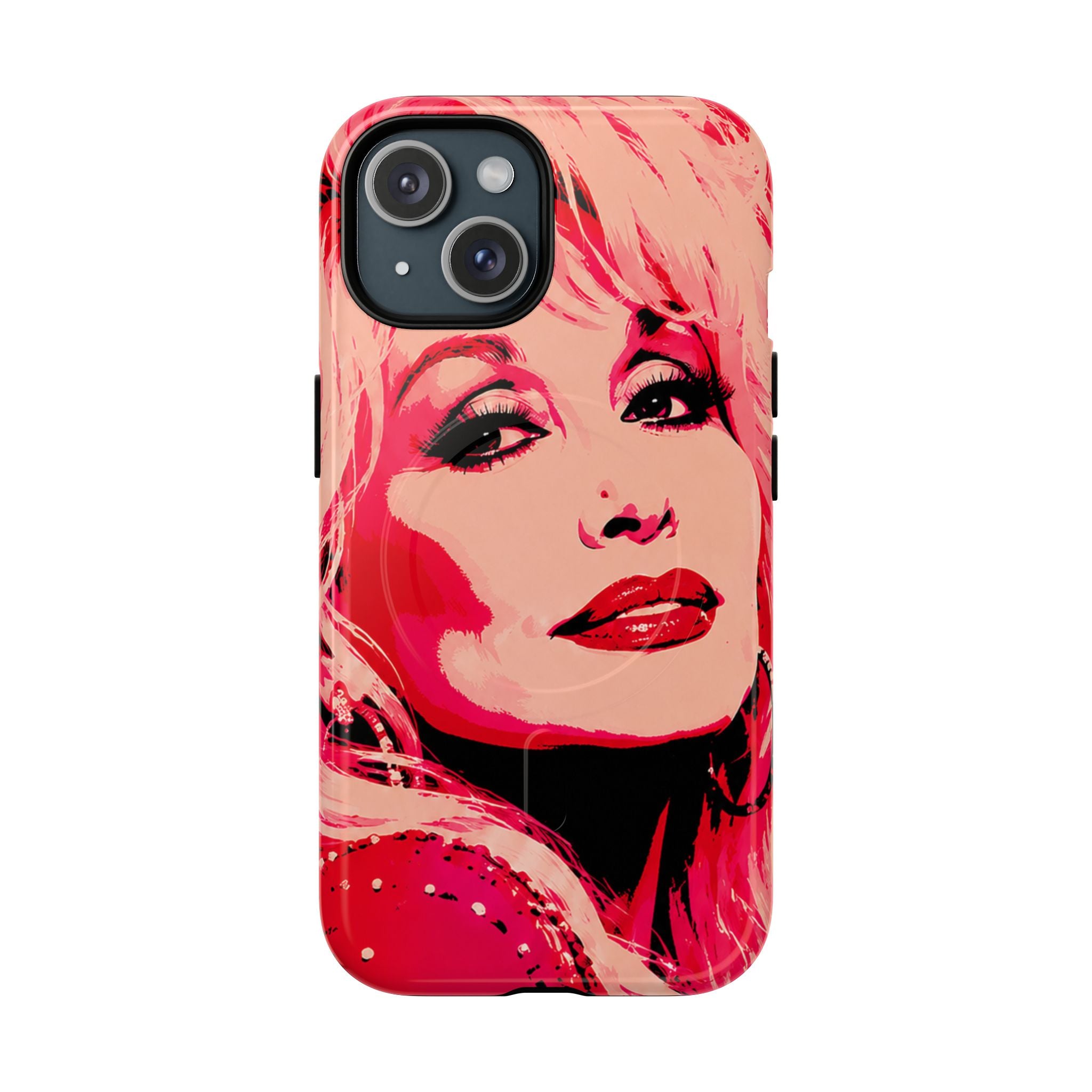 Dolly Parton HOT PINK MagSafe Phone Case