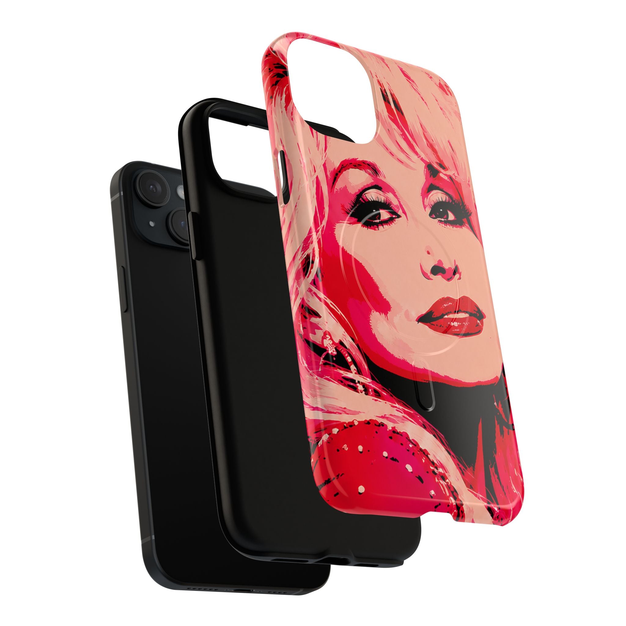 Dolly Parton HOT PINK MagSafe Phone Case
