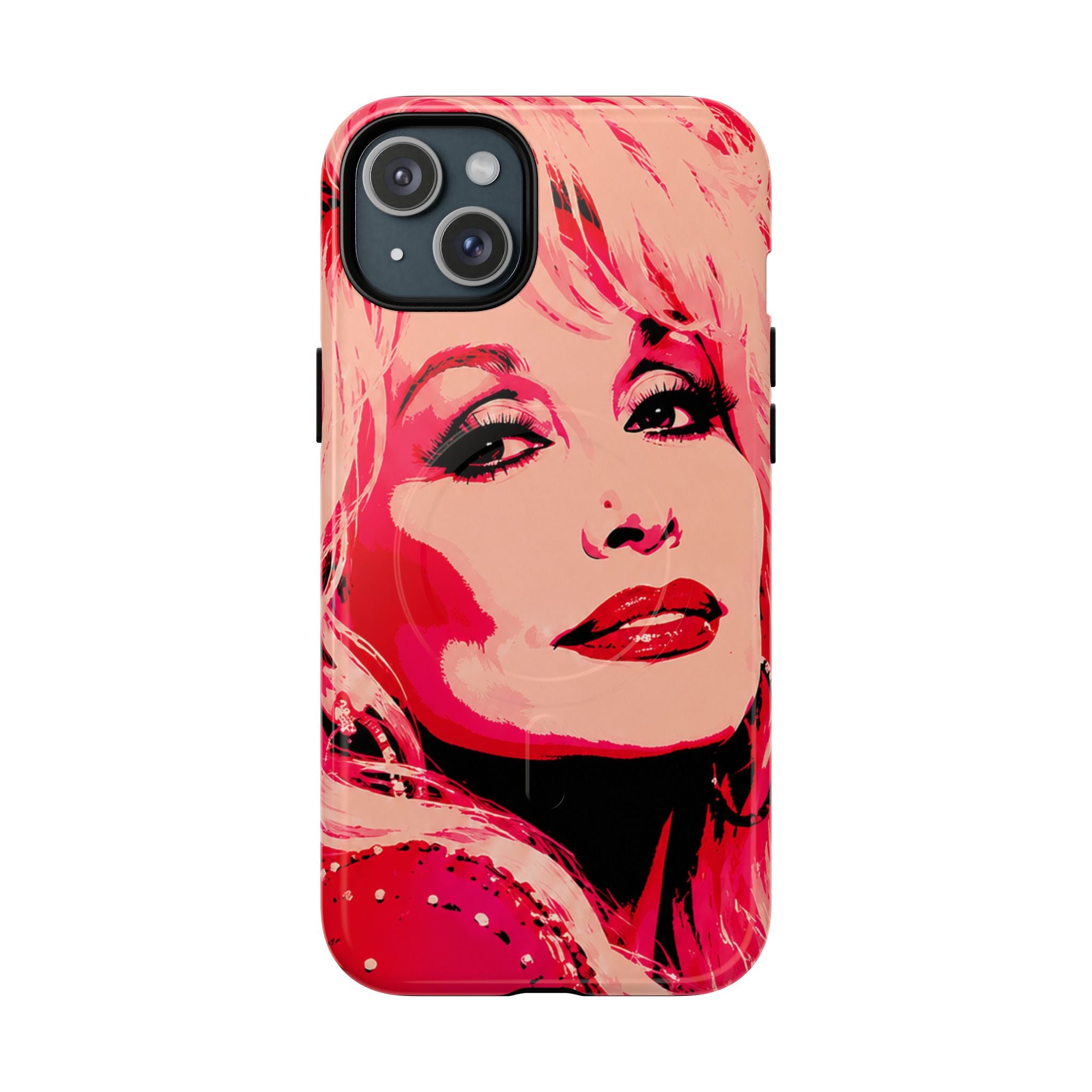 Dolly Parton HOT PINK MagSafe Phone Case