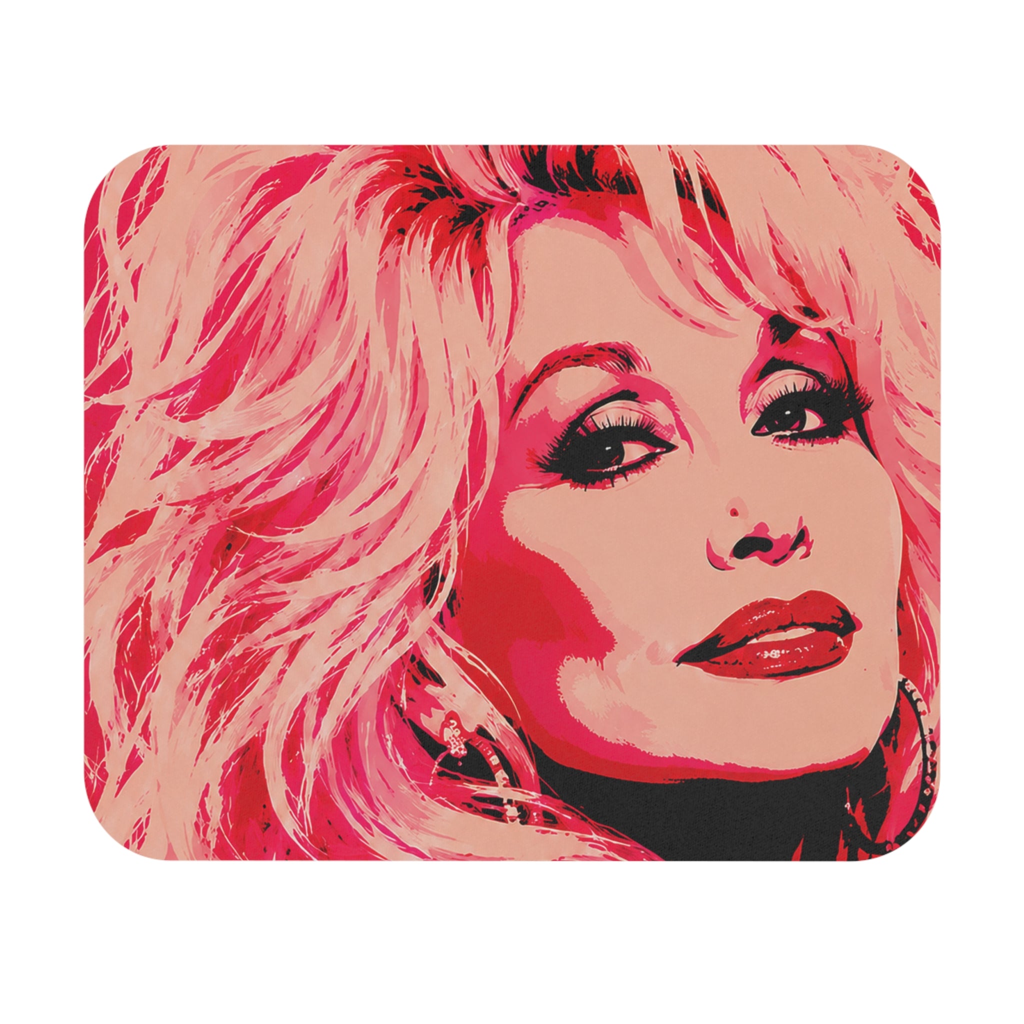 Dolly Parton HOT PINK Mouse Pad