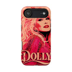Dolly Parton DOLLY Tough Magnetic Phone Case | Pink Pop Art MagSafe Case