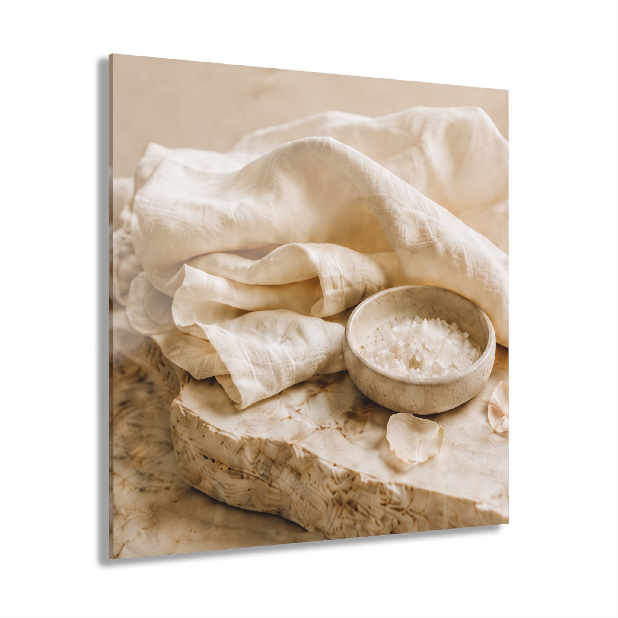 MILK BATH No. 2 | 4-Piece Acrylic Spa Wall Art Set