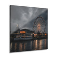 Chicago No. 3 | 4-Piece Urban Night Acrylic Wall Art Set