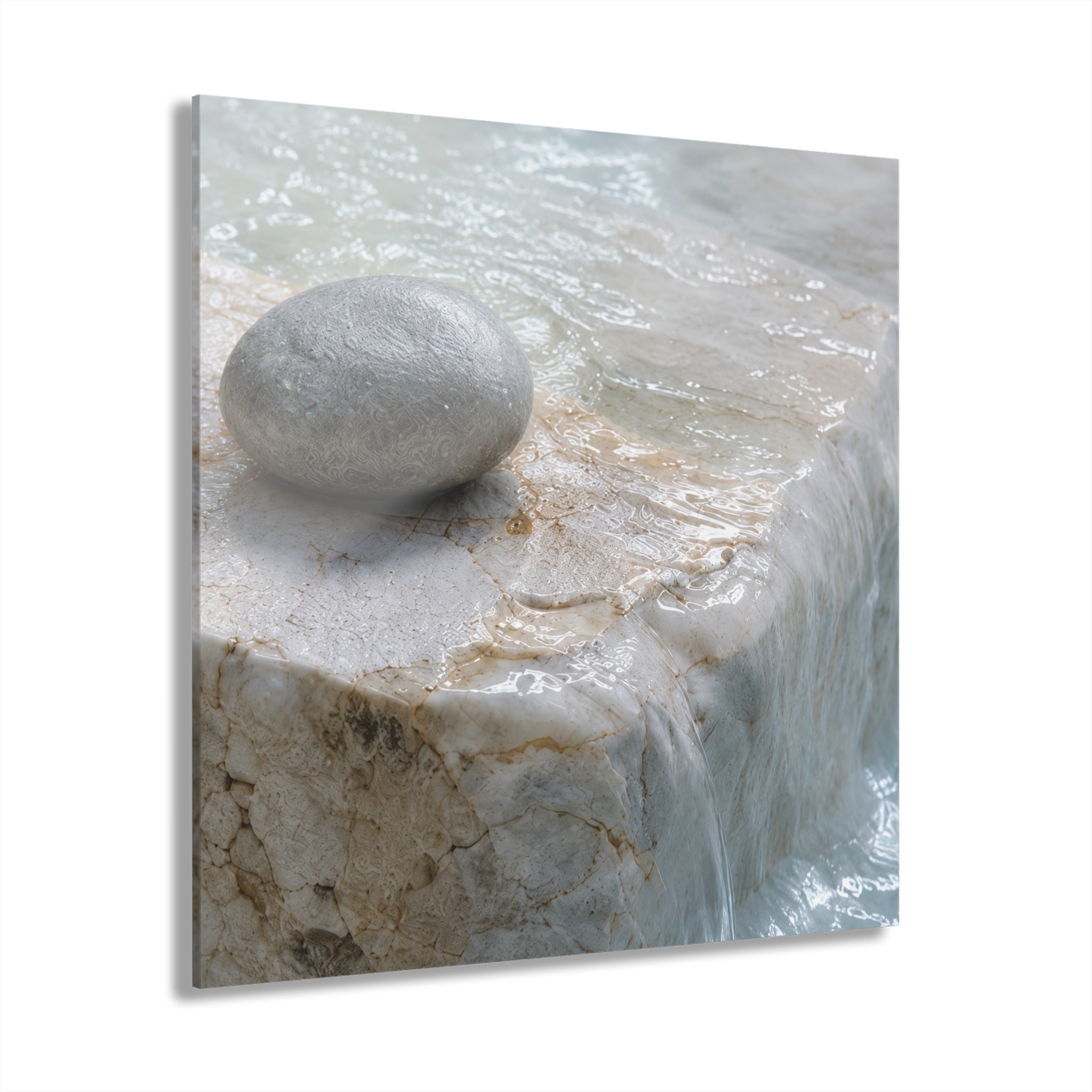 MINERAL BATH No. 2 | 4-Piece Acrylic Spa Wall Art Set