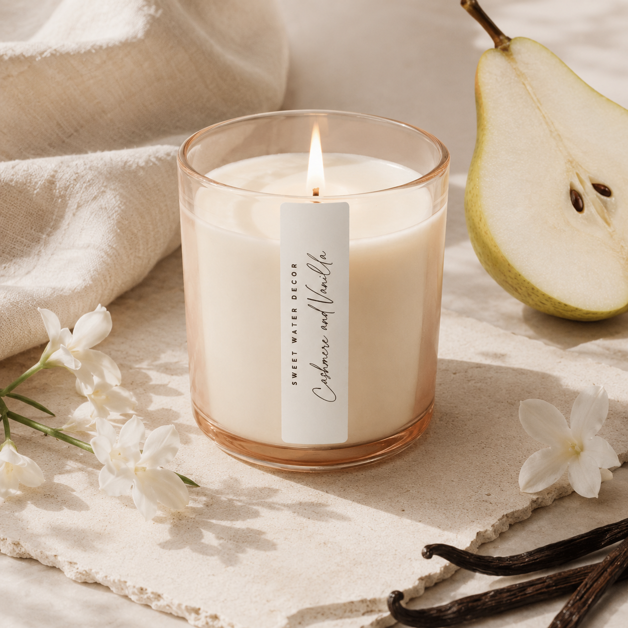 Cashmere and Vanilla Soy Candle
