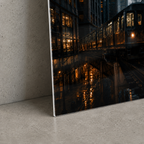 Chicago | 4-Piece Urban Night Acrylic Wall Art Set