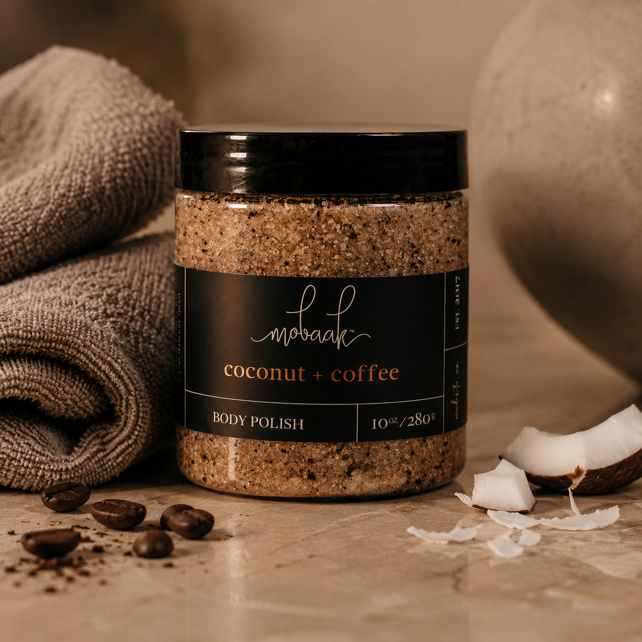 Coconut + Coffee  Body Polish
