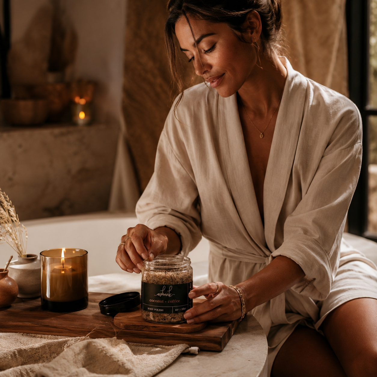 Coconut + Coffee  Body Polish