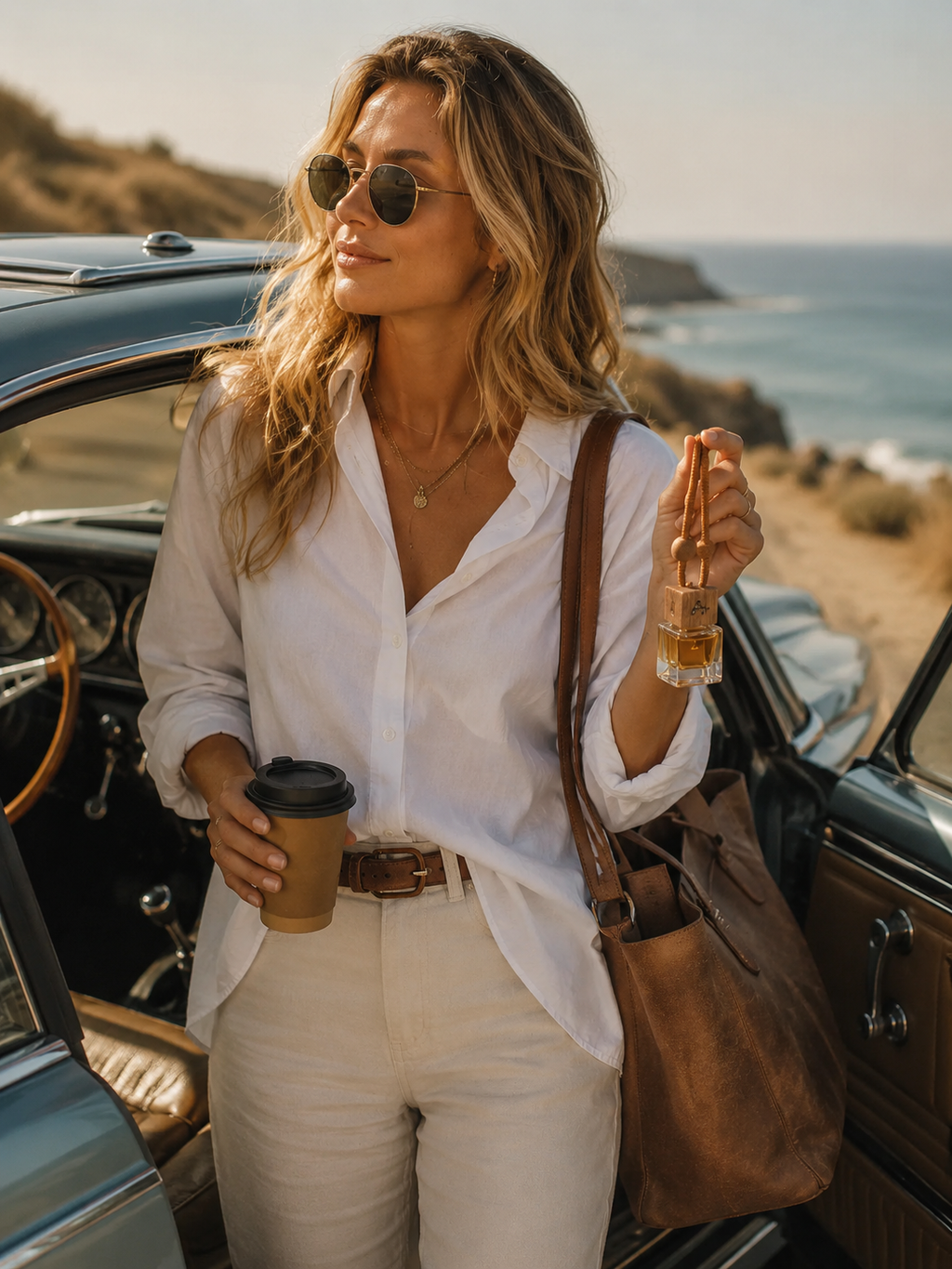Coconut & Rose Car Diffuser