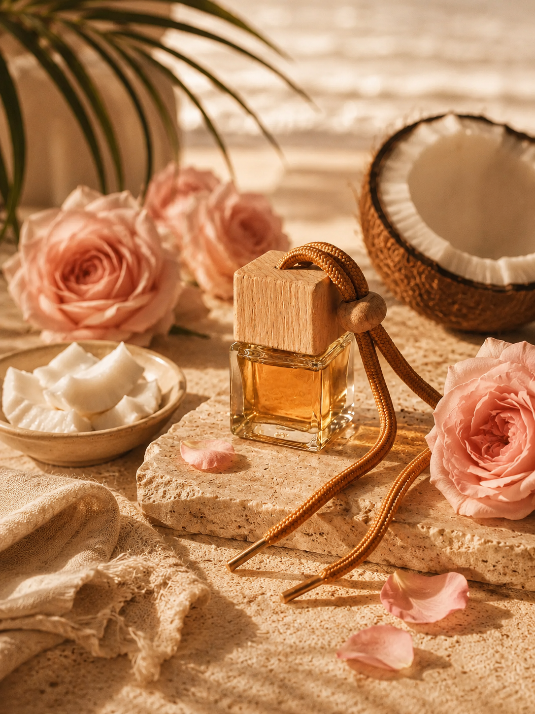 Coconut & Rose Car Diffuser