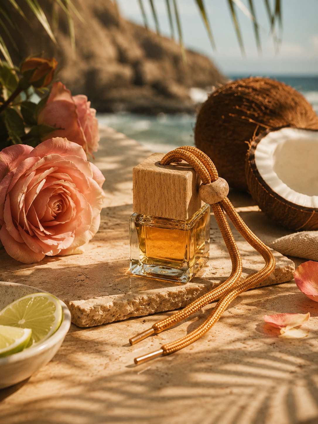 Coconut & Rose Car Diffuser