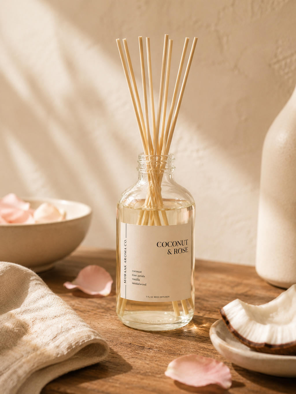 Coconut & Rose Reed Diffuser