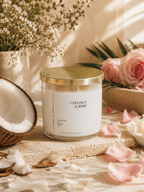 Coconut & Rose Candle