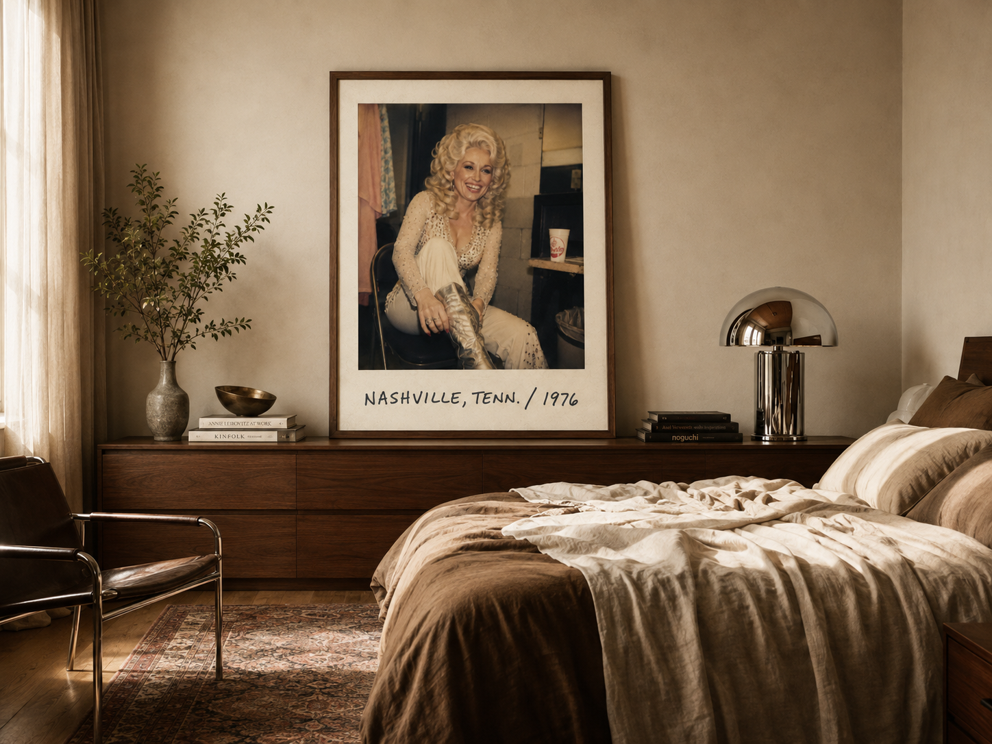 Dolly Parton Nashville ’76 Poster | Vintage Polaroid Style Matte Poster