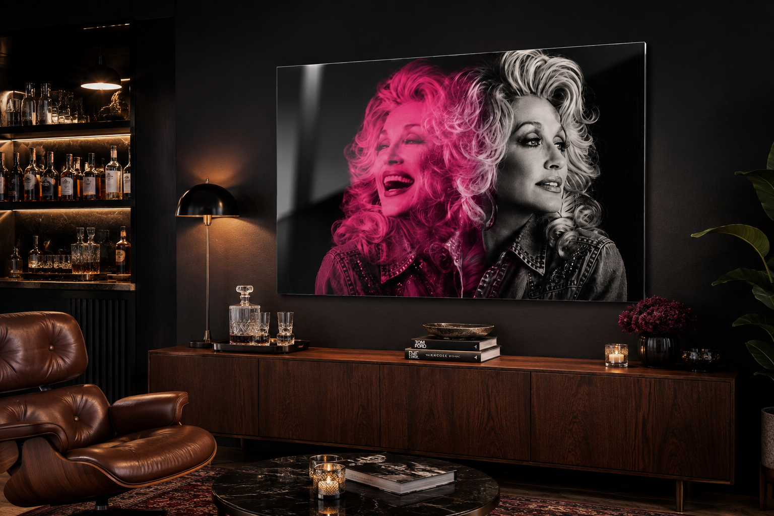 Dolly Parton One Portrait | Acrylic Photograph