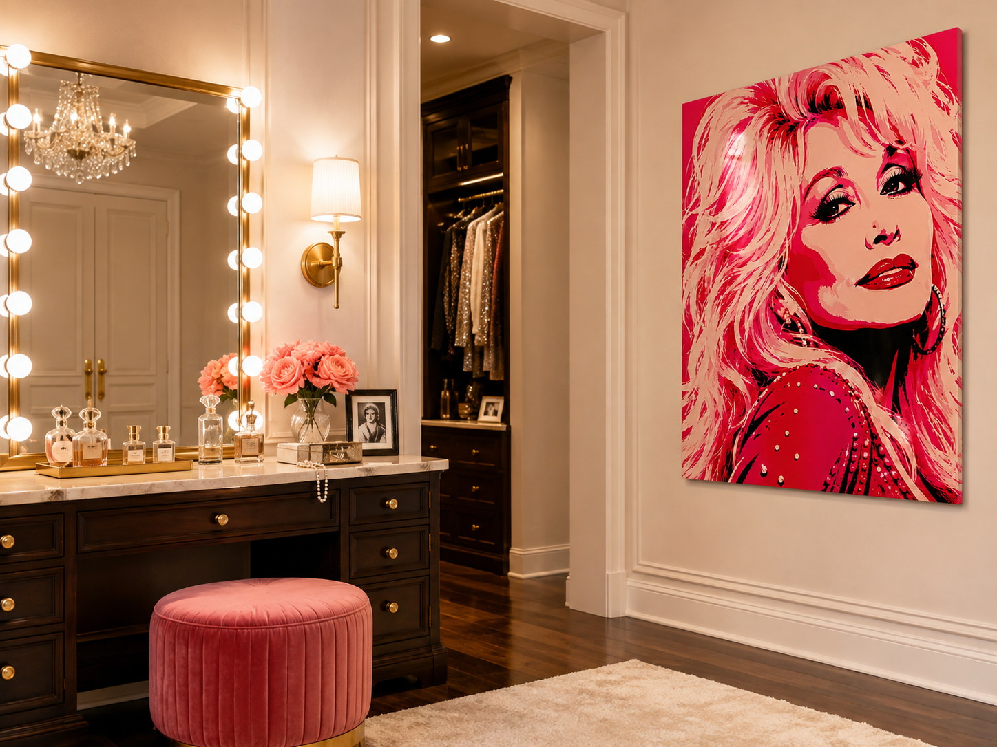 DOLLY IN PINK | Acrylic Fine Art Photograph