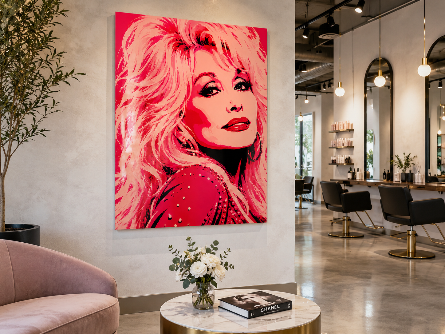 DOLLY IN PINK | Acrylic Fine Art Photograph